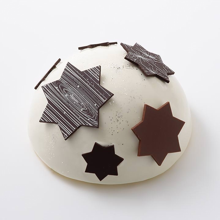 ピエール・エルメのクリスマスケーキ2020、“星空”をイメージした七芒星型ケーキなど｜写真12