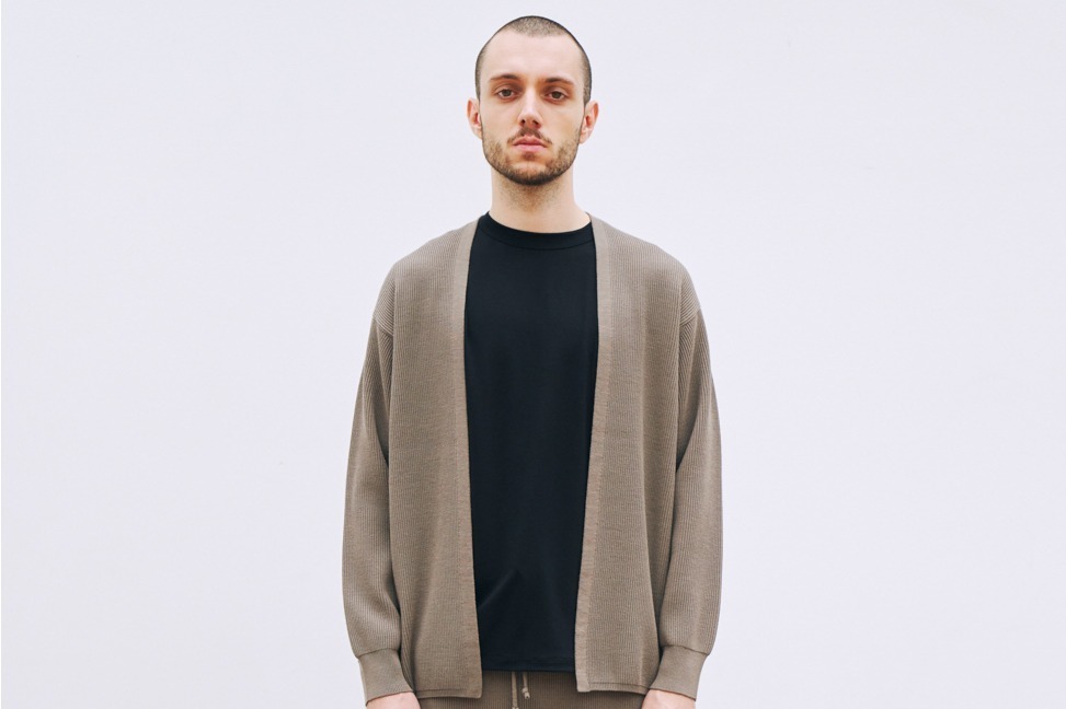 BATONER バトナー メンズ 藍色 ウール カットソー Mサイズ BATONER（バトナー）の「【BATONER】men PURE MOHAIR CREW NECK