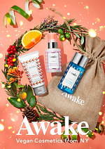 アウェイク2020年クリスマスコフレ、メイクアップ or スキンケアから選べるポーチ付きキット｜写真1