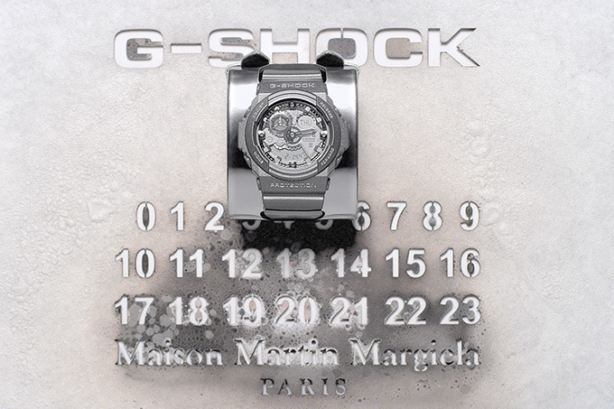 マルジェラ×G-SHOCKのコラボウォッチ - 初の腕時計は世界3000個の限定 