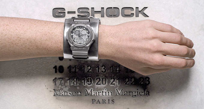 マルジェラ×G-SHOCKのコラボウォッチ - 初の腕時計は世界3000個の限定