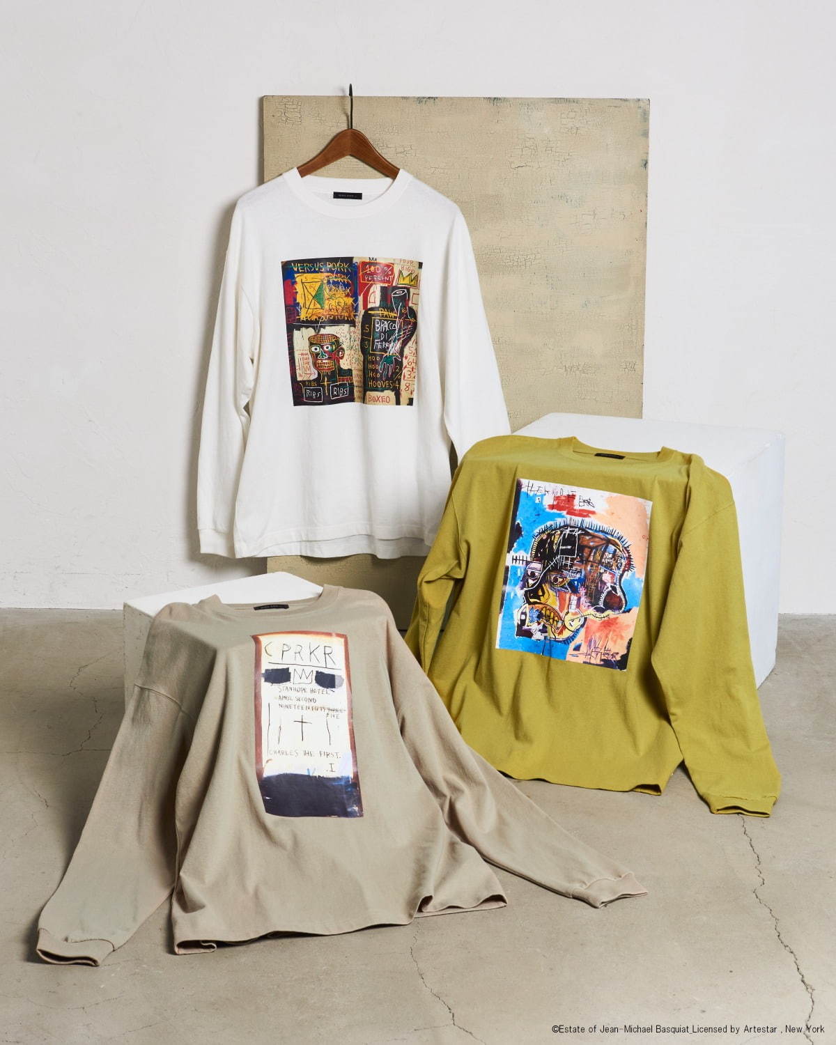 ニコアンド バスキア のアート作品を配したtシャツ トートバッグ Iphoneケースも ファッションプレス