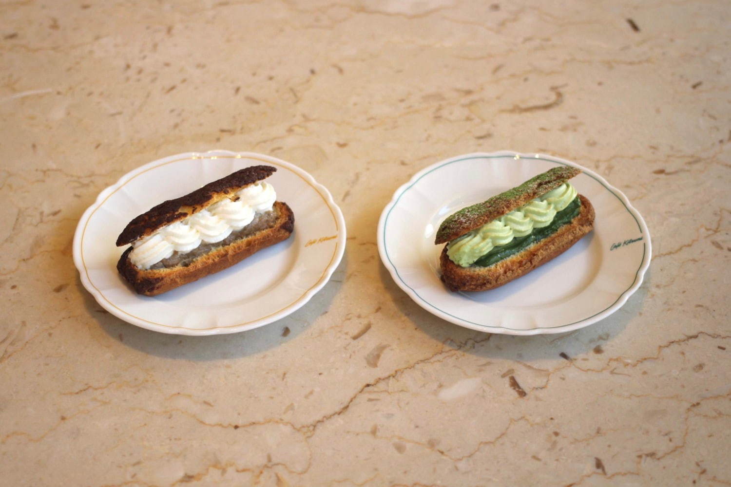 カフェ キツネ 青山店“和洋折衷”な新スイーツ、ほうじ茶香る苺ショートや抹茶エクレア｜写真1