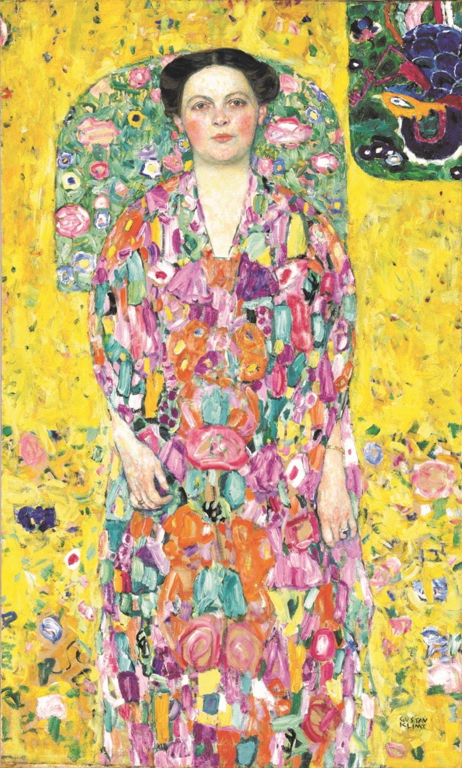 グスタフ・クリムト《オイゲニア・プリマフェージの肖像》1913/14年 豊田市美術館蔵