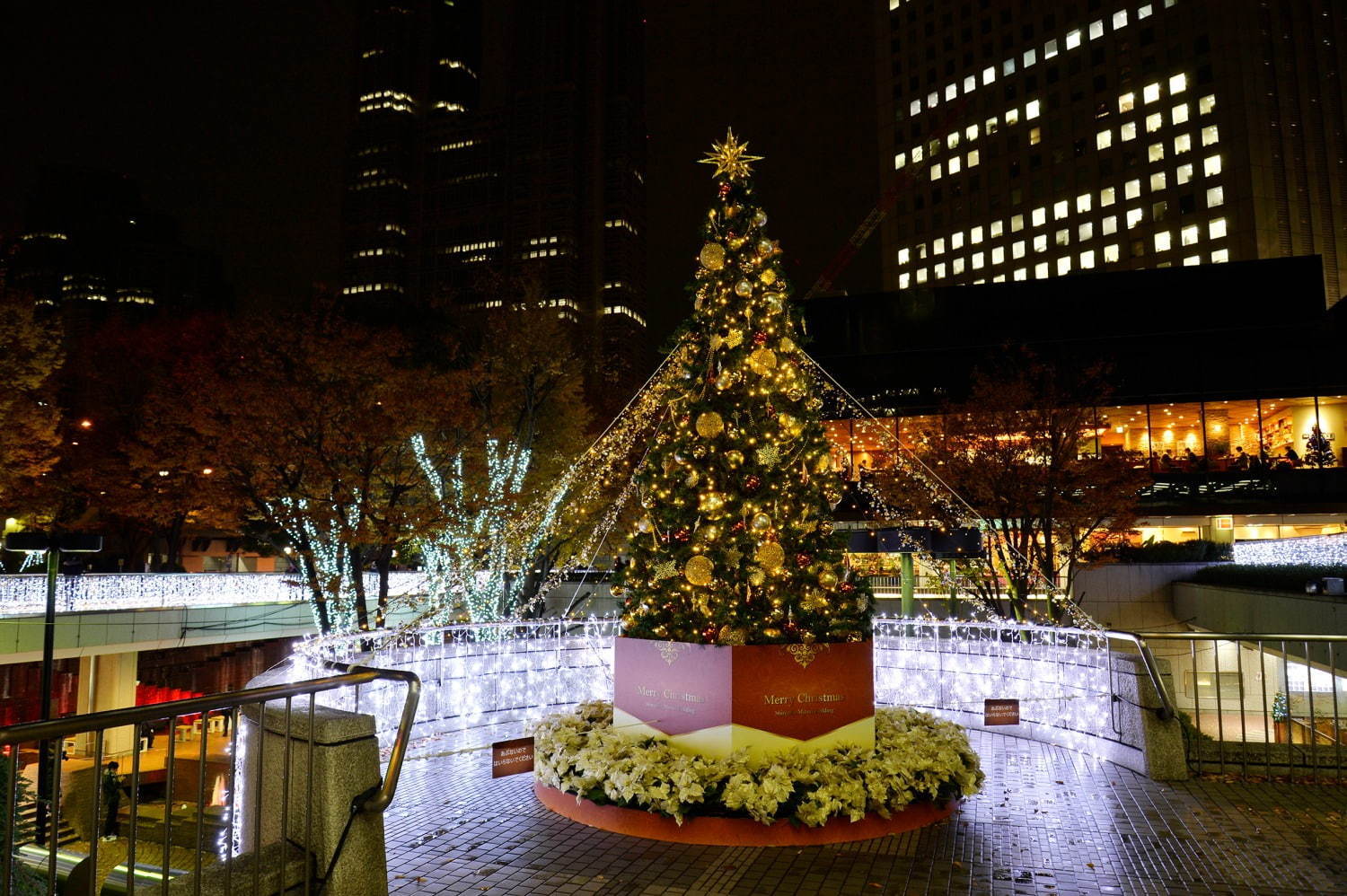 西新宿のクリスマスイルミネーション、新宿野村ビルやヒルトン東京など10か所で点灯｜写真13