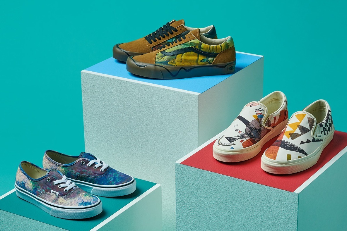 VANS × MoMAコラボスニーカー モネ 睡蓮