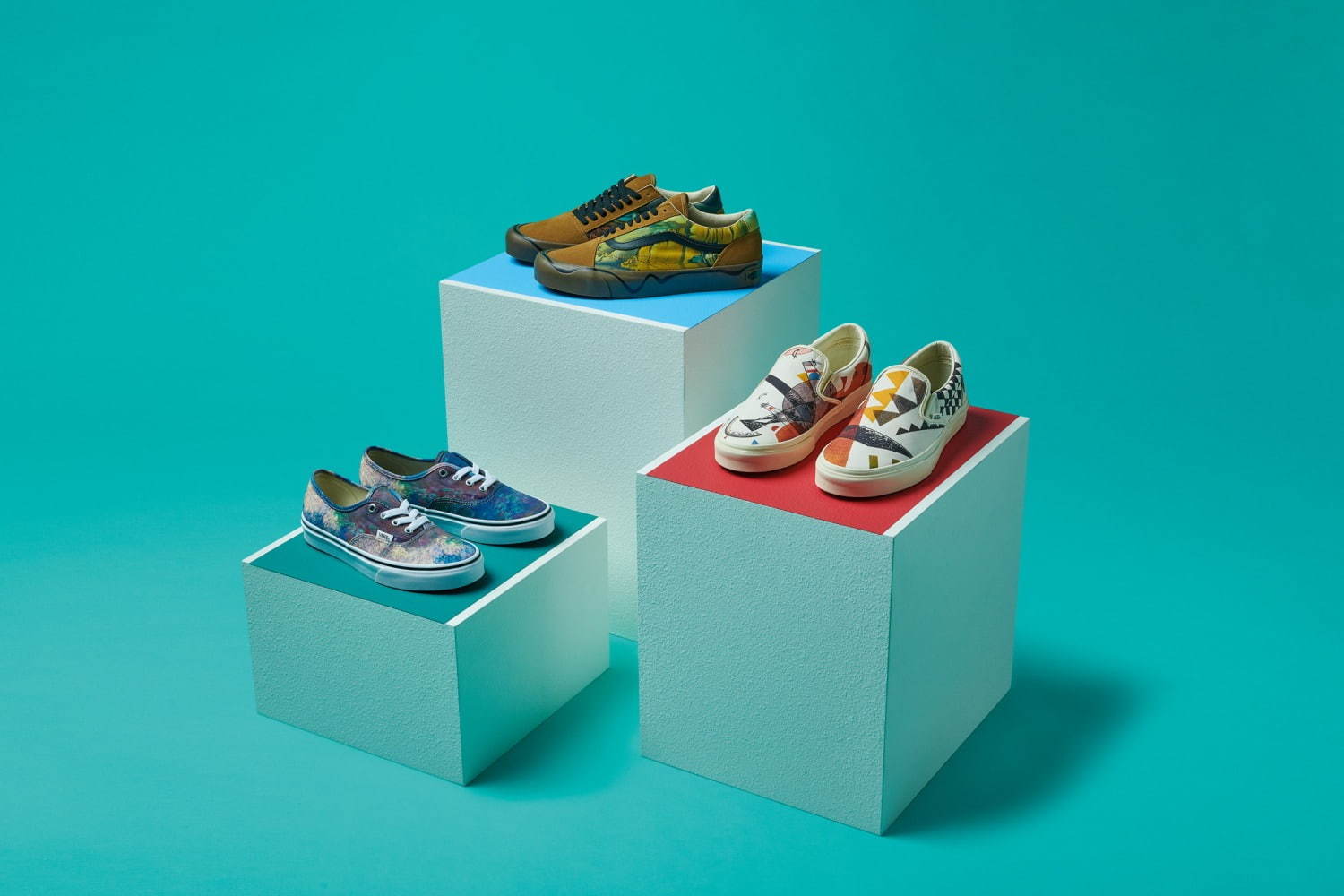 モネ MoMA × VANS オーセンティック　モマ × バンズ　スニーカー