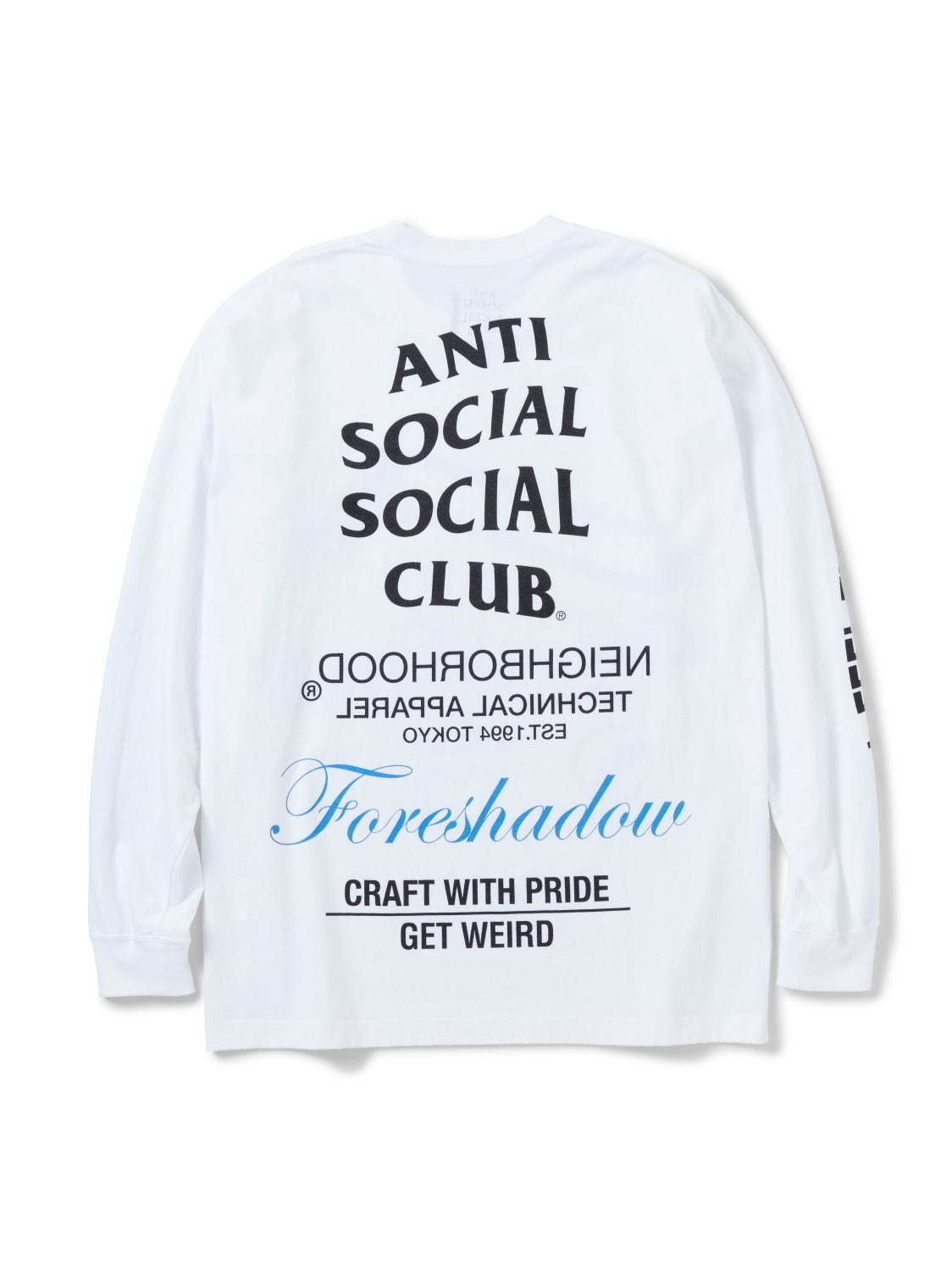 ネイバーフッド×アンチソーシャルソーシャルクラブ、“GET WEIRD”ロゴを配した原宿限定Tシャツ｜写真25