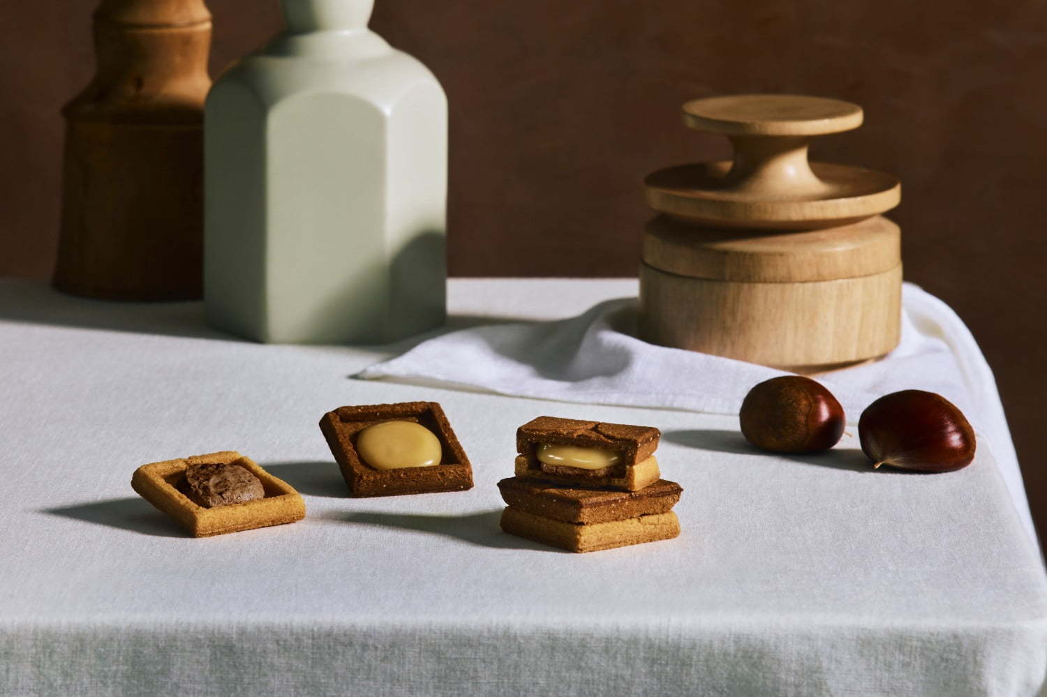 プレスバターサンド ジェイアール名古屋タカシマヤ「バターサンド〈栗〉」