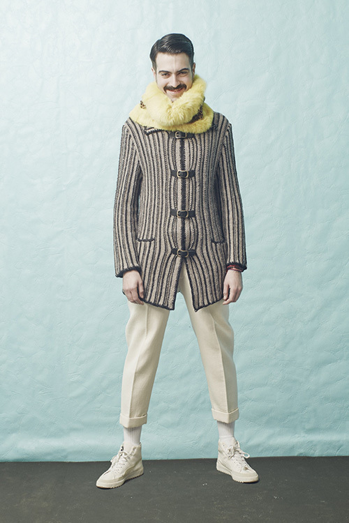 エムズ ブラック 2013-14年秋冬｜male ダッフルコート