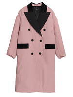 パメオポーズ20年秋の新作アウター、2WAY レザー ライダース＆"白鳥”モチーフモッズ コート｜写真12