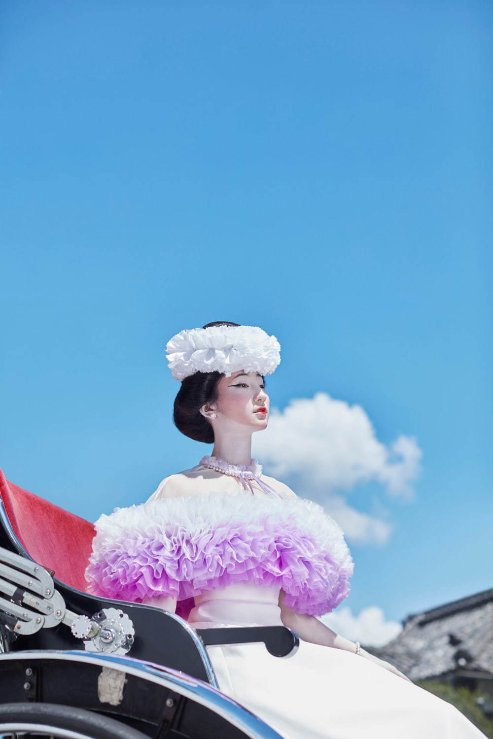 トモ コイズミのウェディングドレス、伝統的な日本の花嫁衣装が着想源｜写真2