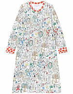 ワコール2020年秋冬ルームウェア、ツモリ チサト スリープの“ねこポケット”付きワンピなど｜写真3