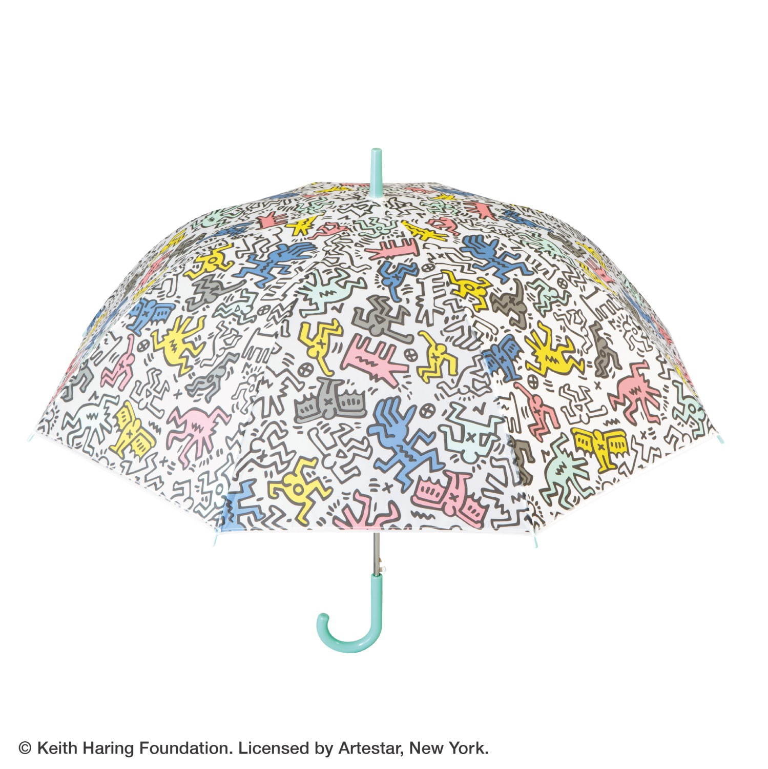 キース ヘリングのアート がビニール傘に 関東 関西エリアのセブン イレブンで販売 ファッションプレス