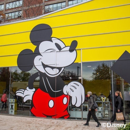 「MICKEY: THE TRUE ORIGINAL」ニューヨーク展会場外観
©Disney