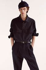 マーガレット・ハウエル 2021年春夏メンズコレクション - 灰色の霧に濡れて｜写真8