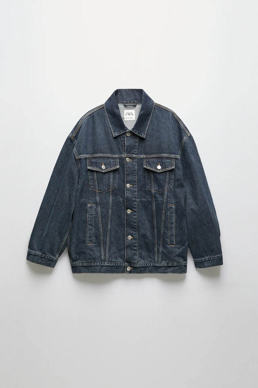 ZARA デニムジャケット グラフィックプリント 新品タグ付き ZARA グラフィックデニムジャケット S - メルカリ