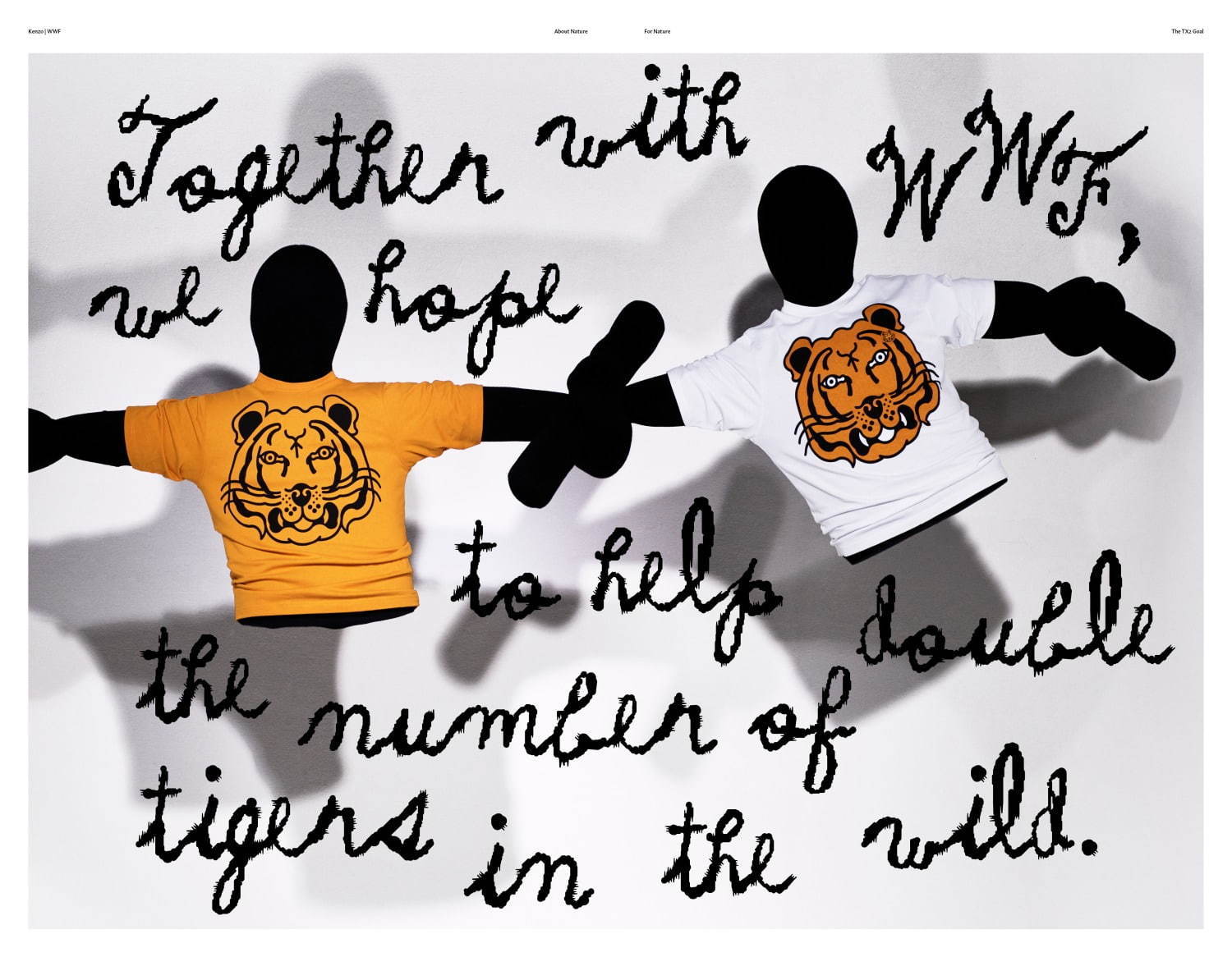 ケンゾー“タイガー”の立体刺繍入りフーディやTシャツ、オーガニックコットンのユニセックスウェア｜写真11