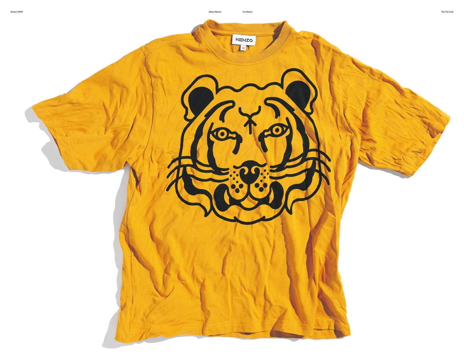 ケンゾー“タイガー”の立体刺繍入りフーディやTシャツ 