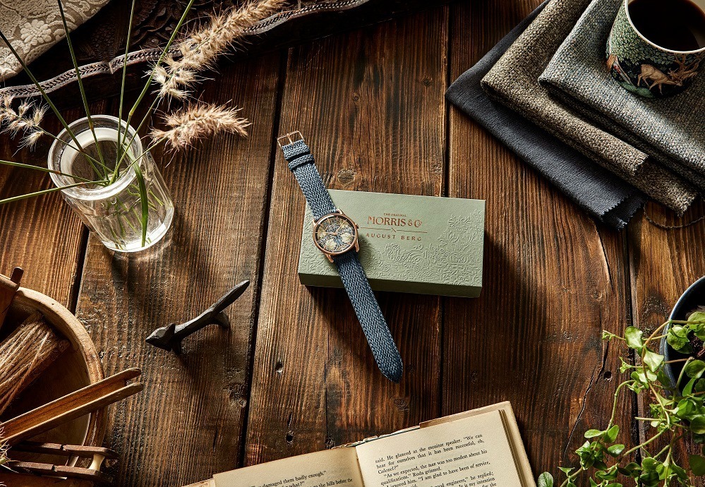 “宝石のように輝く”ウィリアム・モリスの植物柄腕時計、デンマークのオーガスト・バーグから｜写真3