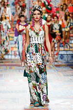 ドルチェ＆ガッバーナ 2021年春夏コレクション - “パッチワーク”で紡ぐシチリアの物語｜写真75