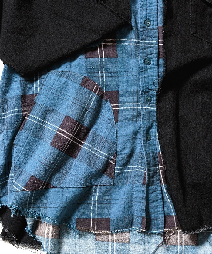 マインデニム×オールドパーク - 古着のジーンズを解体＆再構築したMA-1やシャツ、パンツなど｜写真39