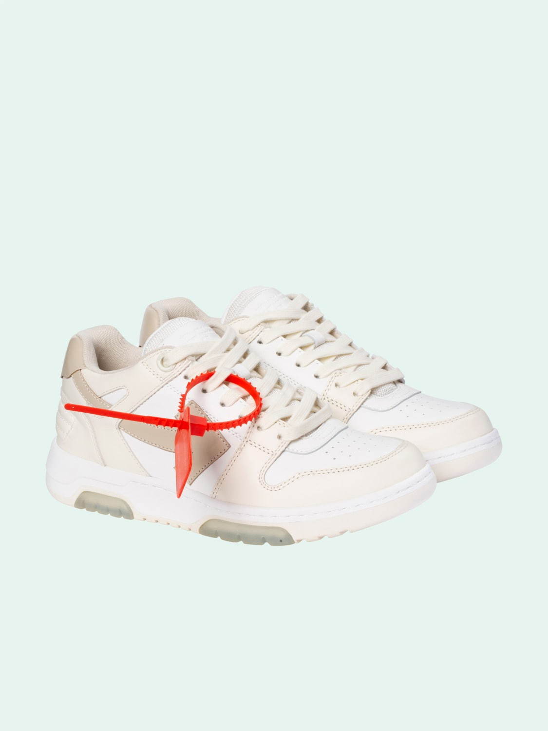 オフホワイト☆アウト オブ オフィス スニーカー レッド Off-White Out Of Office(オフホワイト アウトオブオフィス