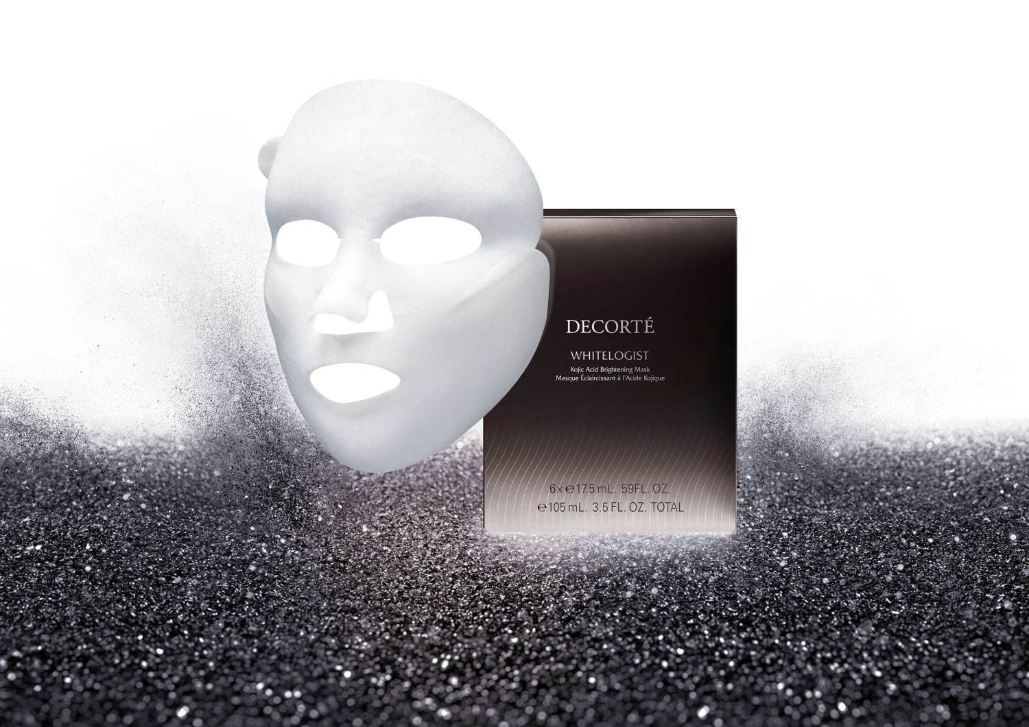コスメデコルテ初の美白マスク 着圧2層シートで ホワイトロジスト の美容液を瞬時に肌へ ファッションプレス