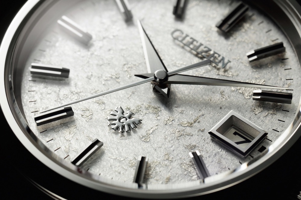 ザ・シチズン、プラチナ箔が“雪のように舞う”土佐和紙ダイヤルの限定腕時計｜写真5