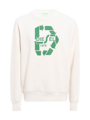 新品☆DIESEL ロゴスウェット