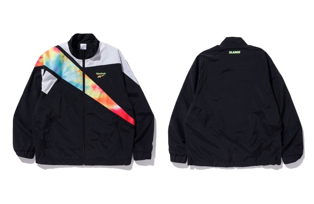 XLARGE×Reebok TRACK JACKET BLACK 14,000円＋税