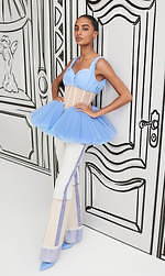 モスキーノ 2021年春夏コレクション - 騙し絵や裏返し、ジェレミーの考える“逆さま”な服｜写真12