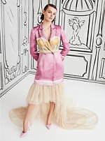 モスキーノ 2021年春夏コレクション - 騙し絵や裏返し、ジェレミーの考える“逆さま”な服｜写真25