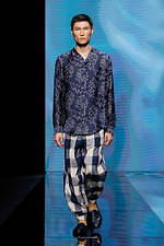 ジョルジオ アルマーニ 2021年春夏メンズコレクション、柔らかくも凛とした佇まい｜写真31