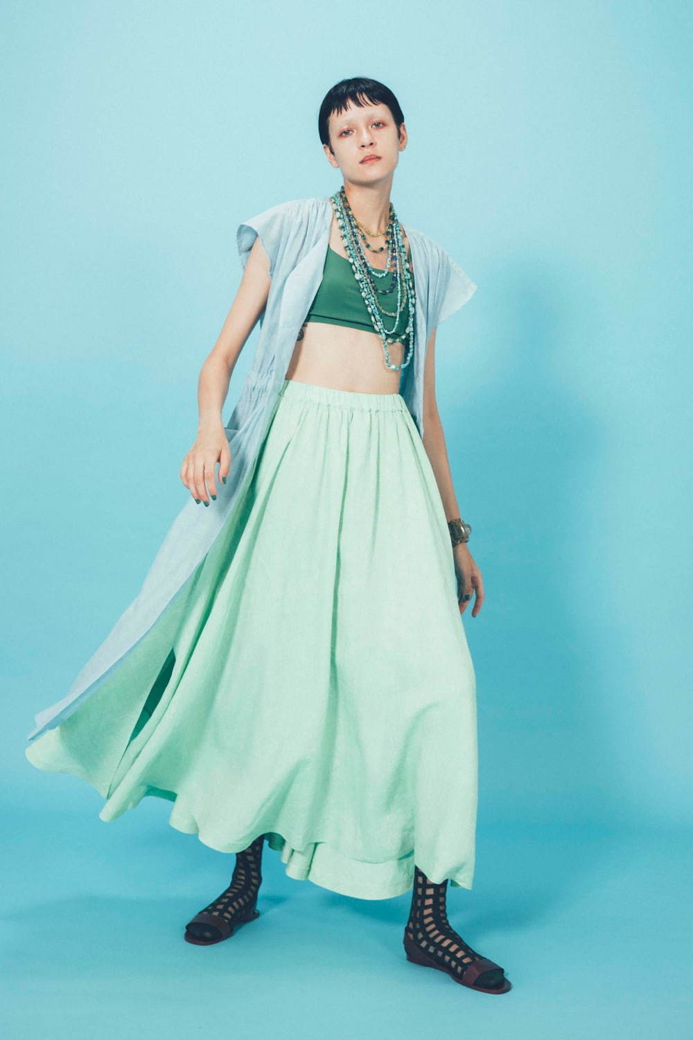 ミホコ サイトウ(MIHOKO SAITO) 2021年春夏ウィメンズコレクション  - 写真25