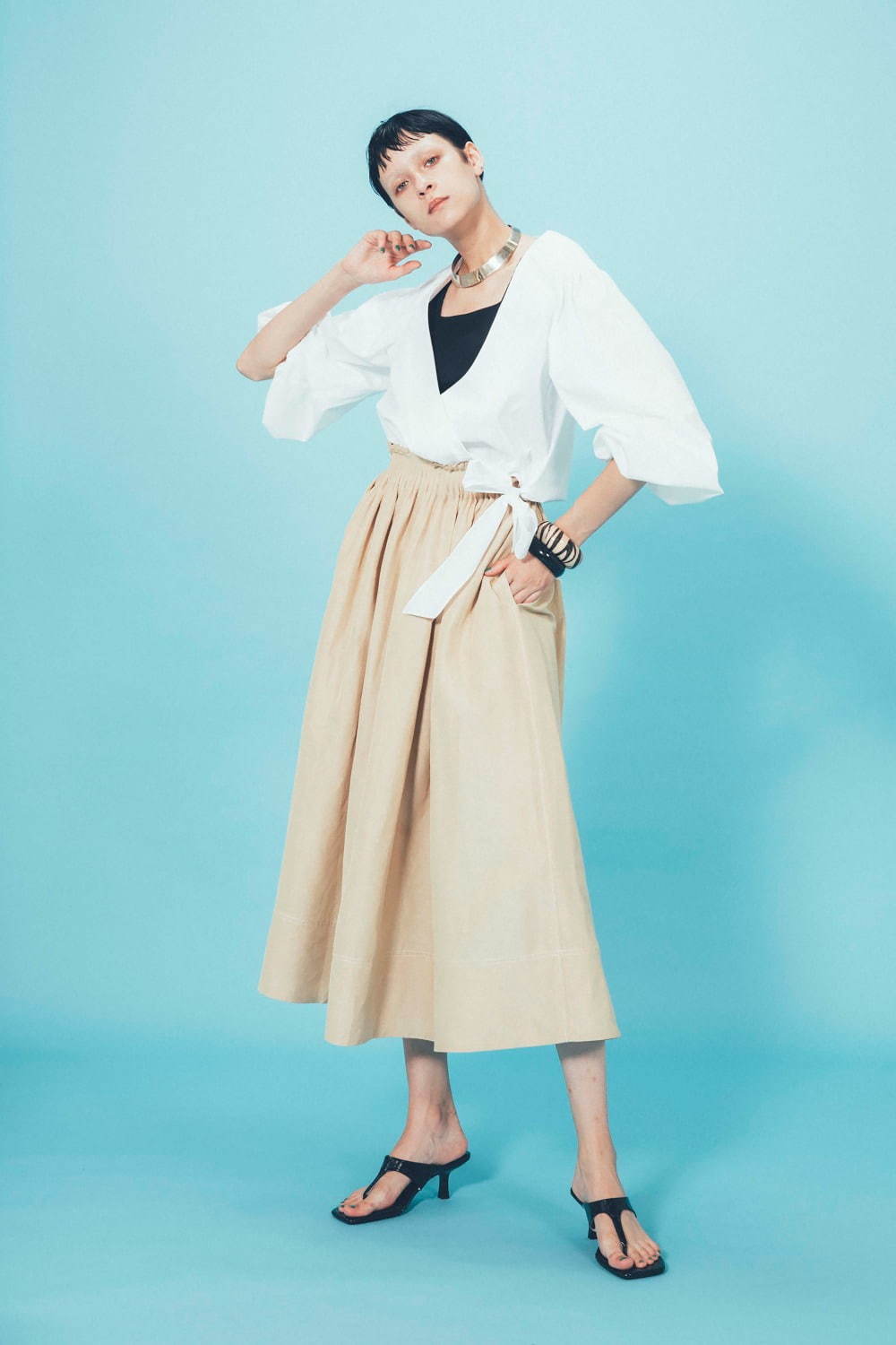 ミホコ サイトウ(MIHOKO SAITO) 2021年春夏ウィメンズコレクション  - 写真28