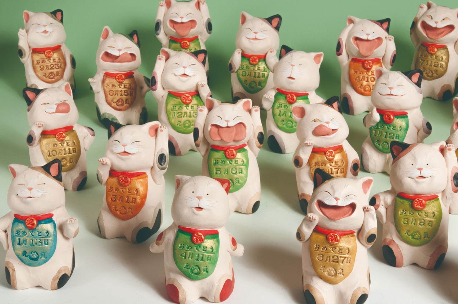 ホテル雅叙園東京「千の福ねこアート展 at 百段階段」