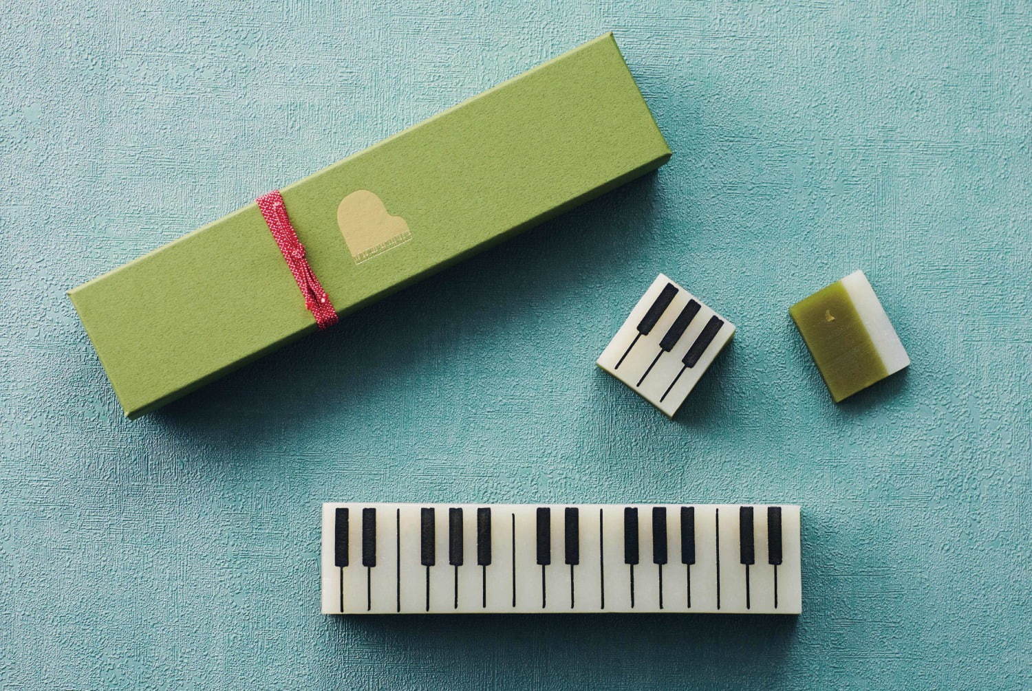 「ジャズ羊羹」秋限定フレーバー「ピスタチオ＆オレンジ ミルクティ」