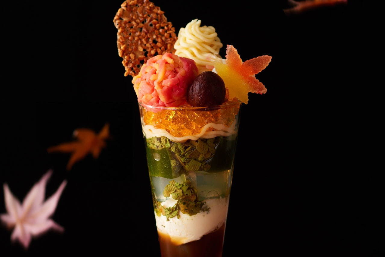 伊藤久右衛門「もみじ抹茶パフェ」