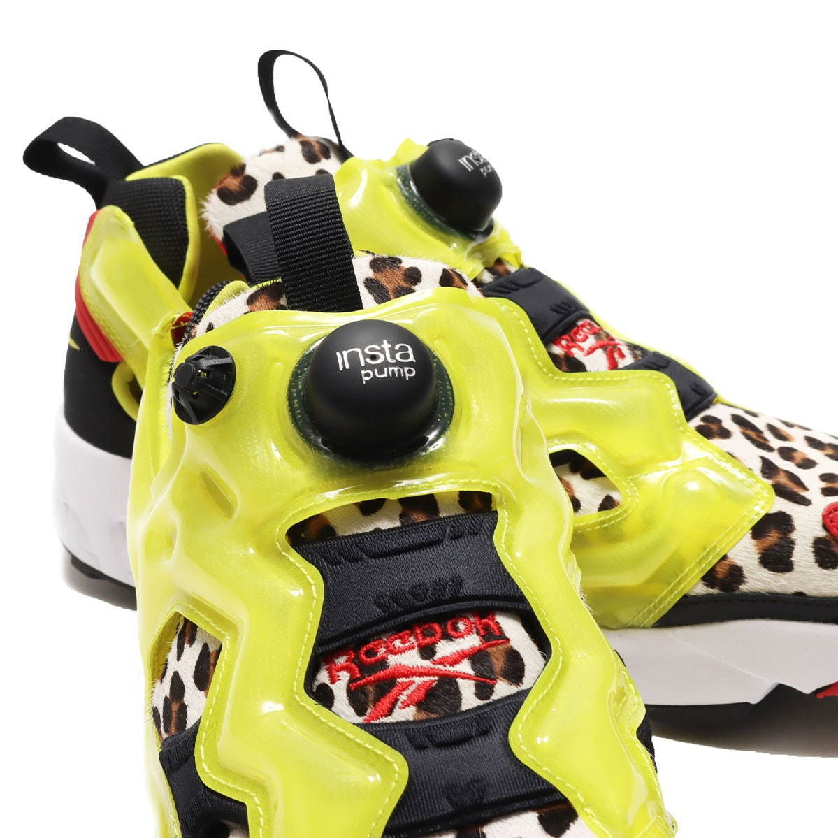 23.5cm 極美品 REEBOK PUMP FURY OG ヒョウ柄 ハラコ