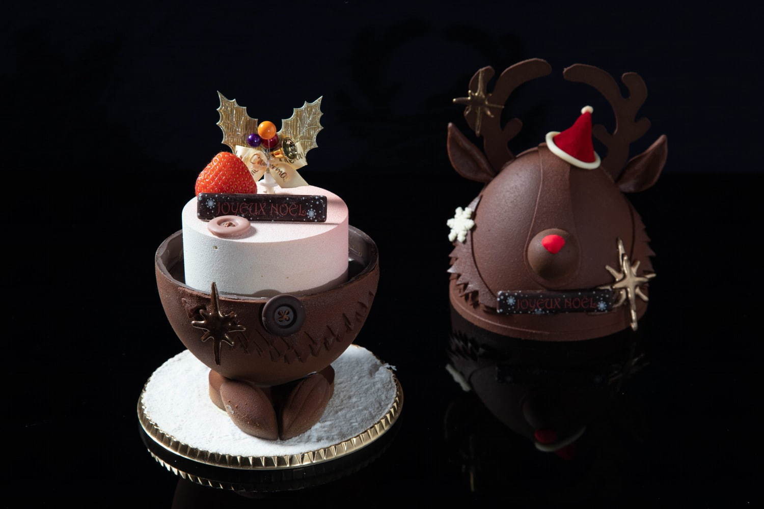 “赤鼻のトナカイ＆サンタクロース”モチーフのクリスマスケーキがセルリアンタワー東急ホテルから｜写真3
