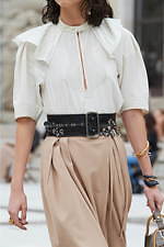 クロエ 2021年春夏コレクション -“コラージュ”で描くフェミニニティ｜写真48