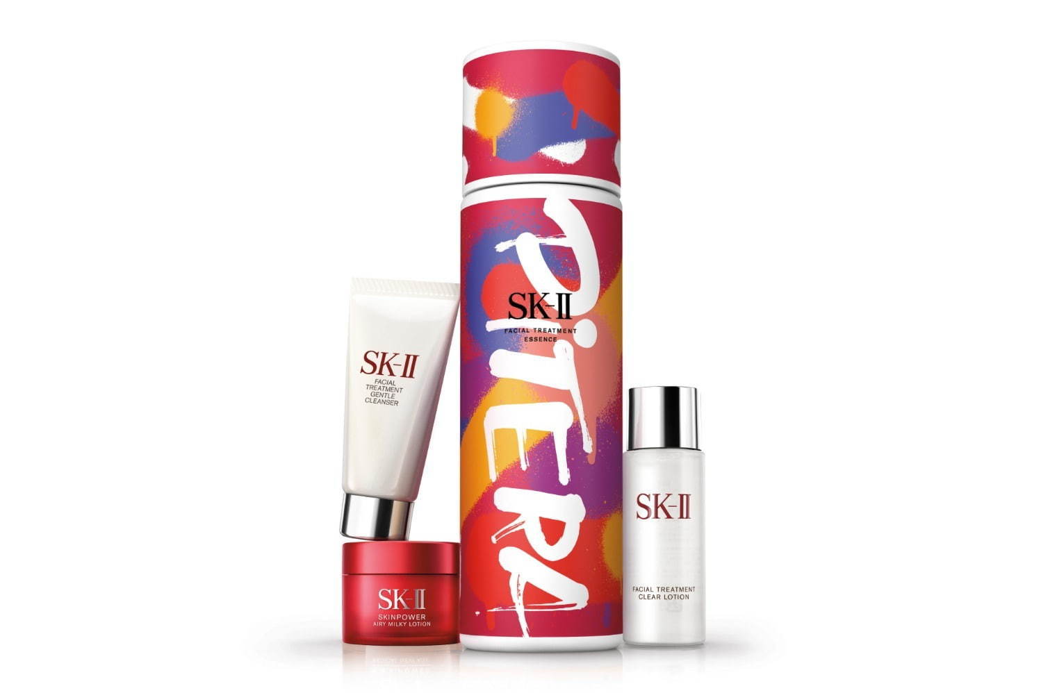 SK-II フェイシャル トリートメント エッセンス ストリートアート リミテッド エディション コフレ レッド 22,000円＋税