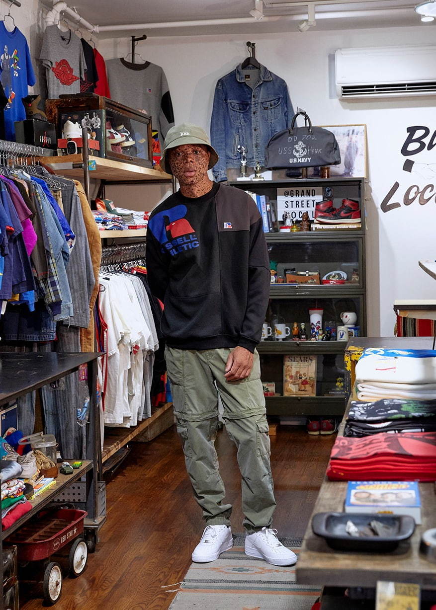 KITH×ラッセルアスレティックのコラボパーカー＆ショーツ