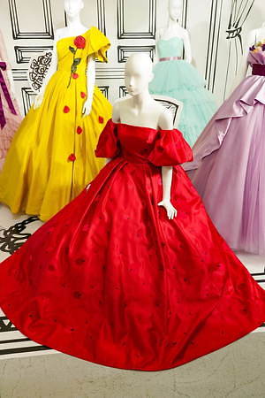 ディズニープリンセスの新作ウエディングドレス、シンデレラや白雪姫 