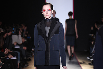 CÉDRIC CHARLIER セドリックシャルリエ  折プリーツスカート黒 CÉDRIC CHARLIER セドリックシャルリエ 折プリーツスカート黒