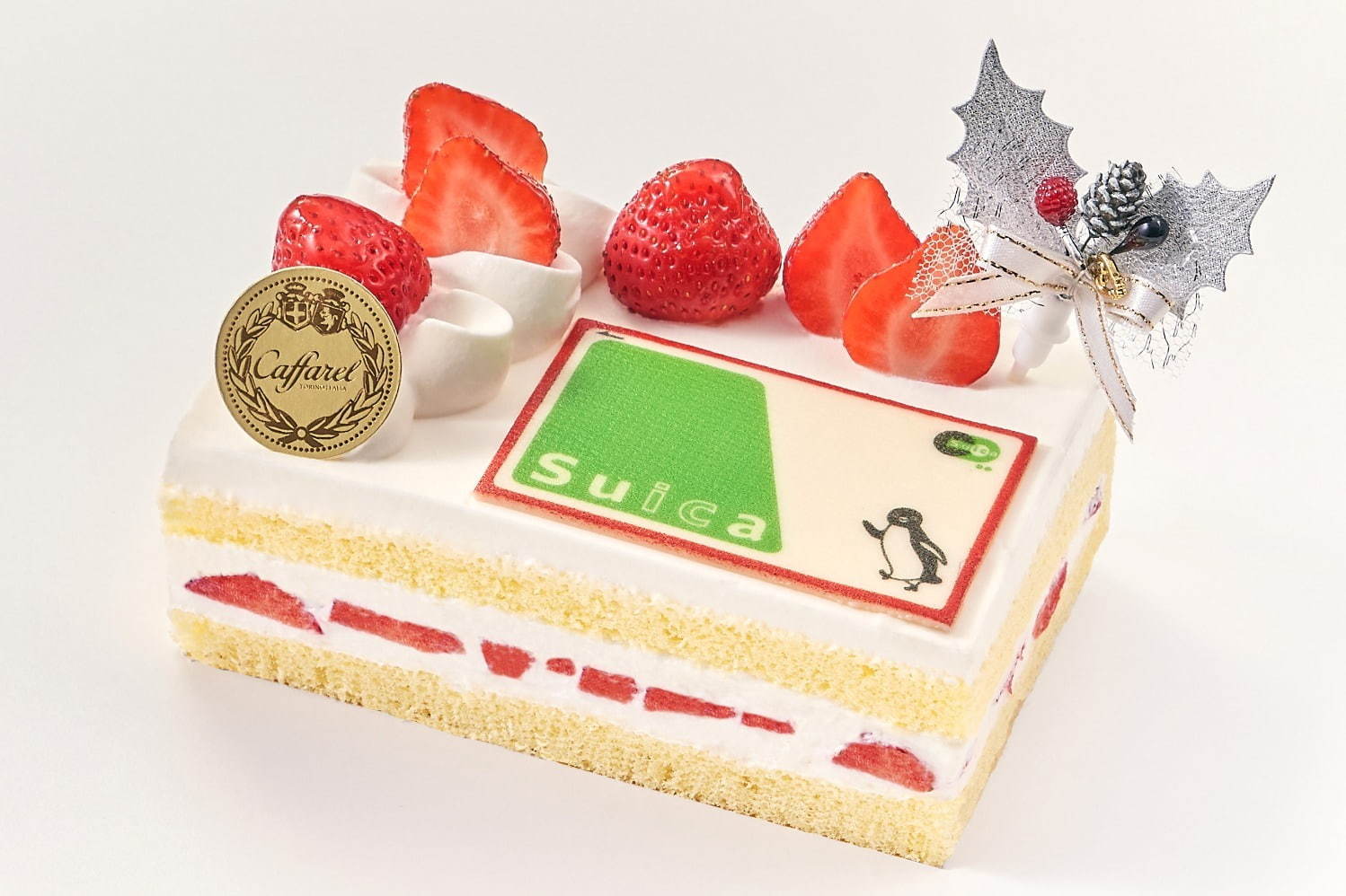 Suicaのペンギン クリスマスケーキがグランスタ東京に フルーツたっぷりショートケーキ ファッションプレス