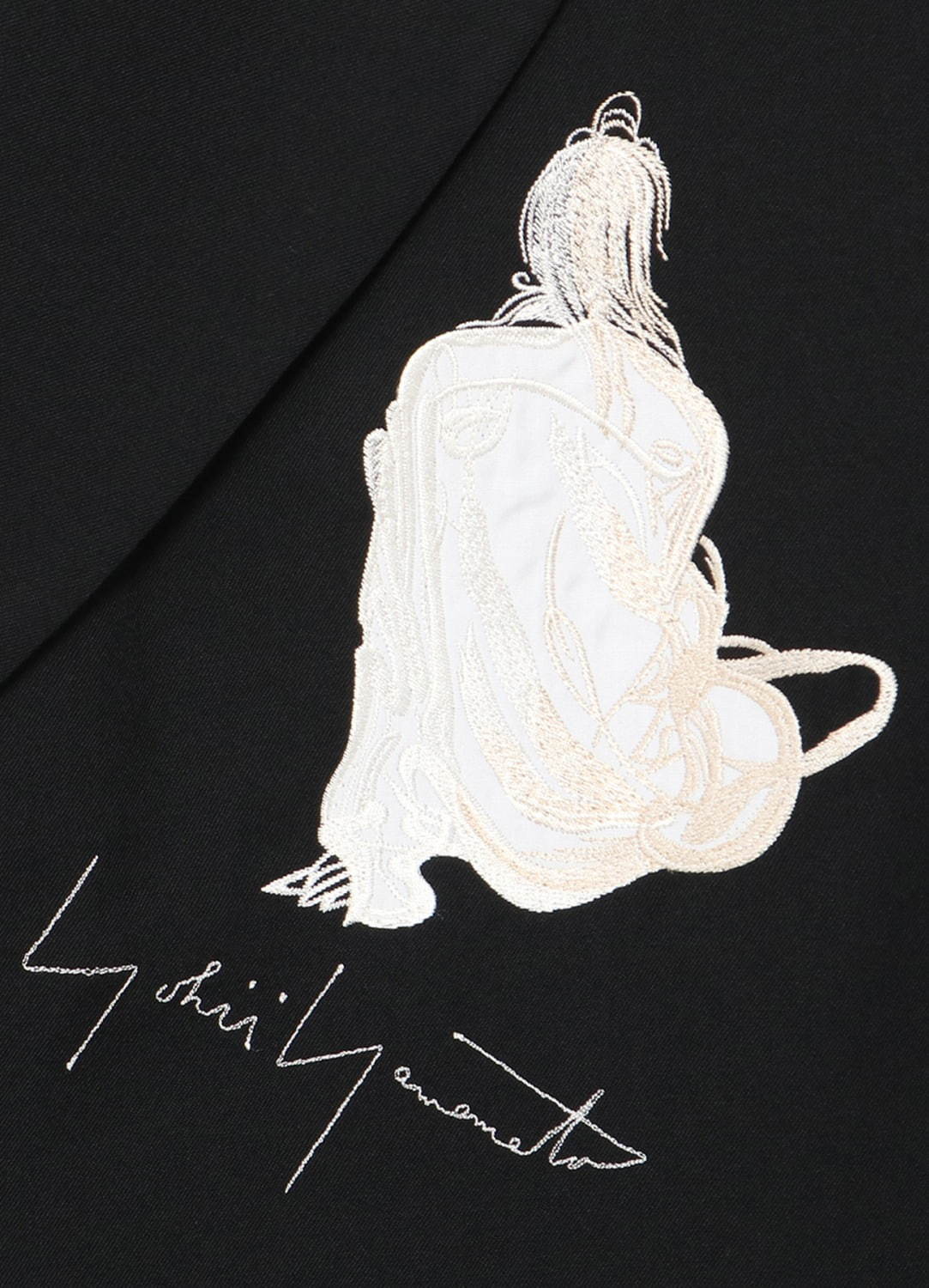 ヨウジヤマモト(Yohji Yamamoto) 女優刺繍｜写真15
