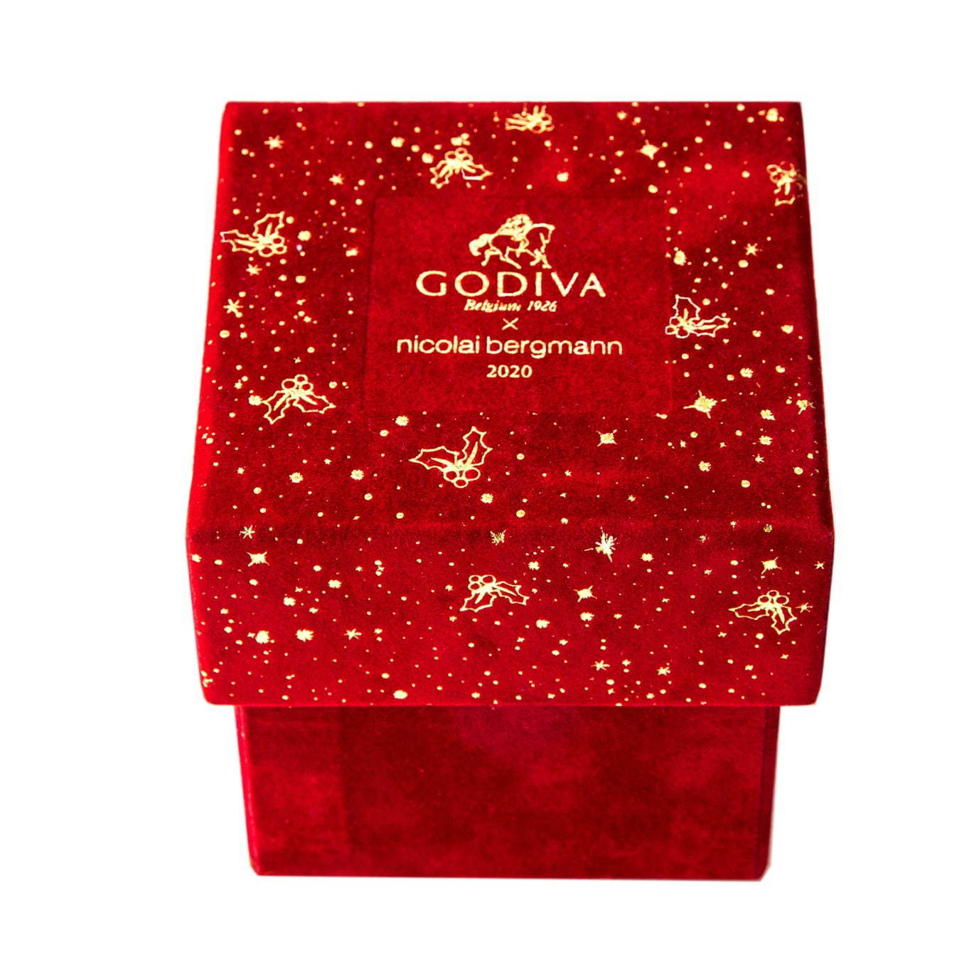 ニコライ バーグマン×ゴディバのクリスマス限定ボックス、4粒のトリュフとプリザーブドフラワーのセット｜写真9