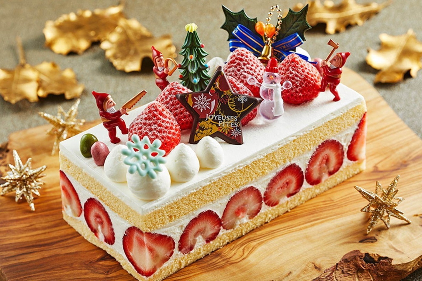 赤坂エクセルホテル東急の定番クリスマスケーキ あまおうフレジェ 濃厚クリーム 苺たっぷり ファッションプレス